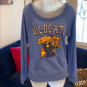 UK WILDCATS LS TEE - Sz M - NWOT